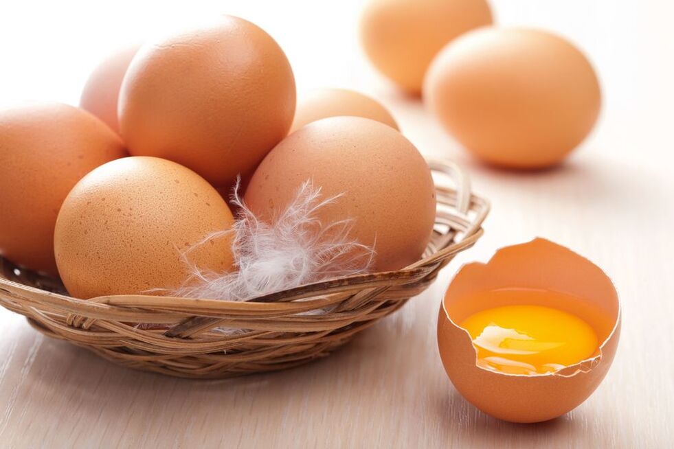 vištienos kiaušiniai pagal dietą